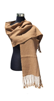 Bufanda alpaca unisex / CAMEL