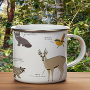 Tazón enlozado Fauna chilena en peligro