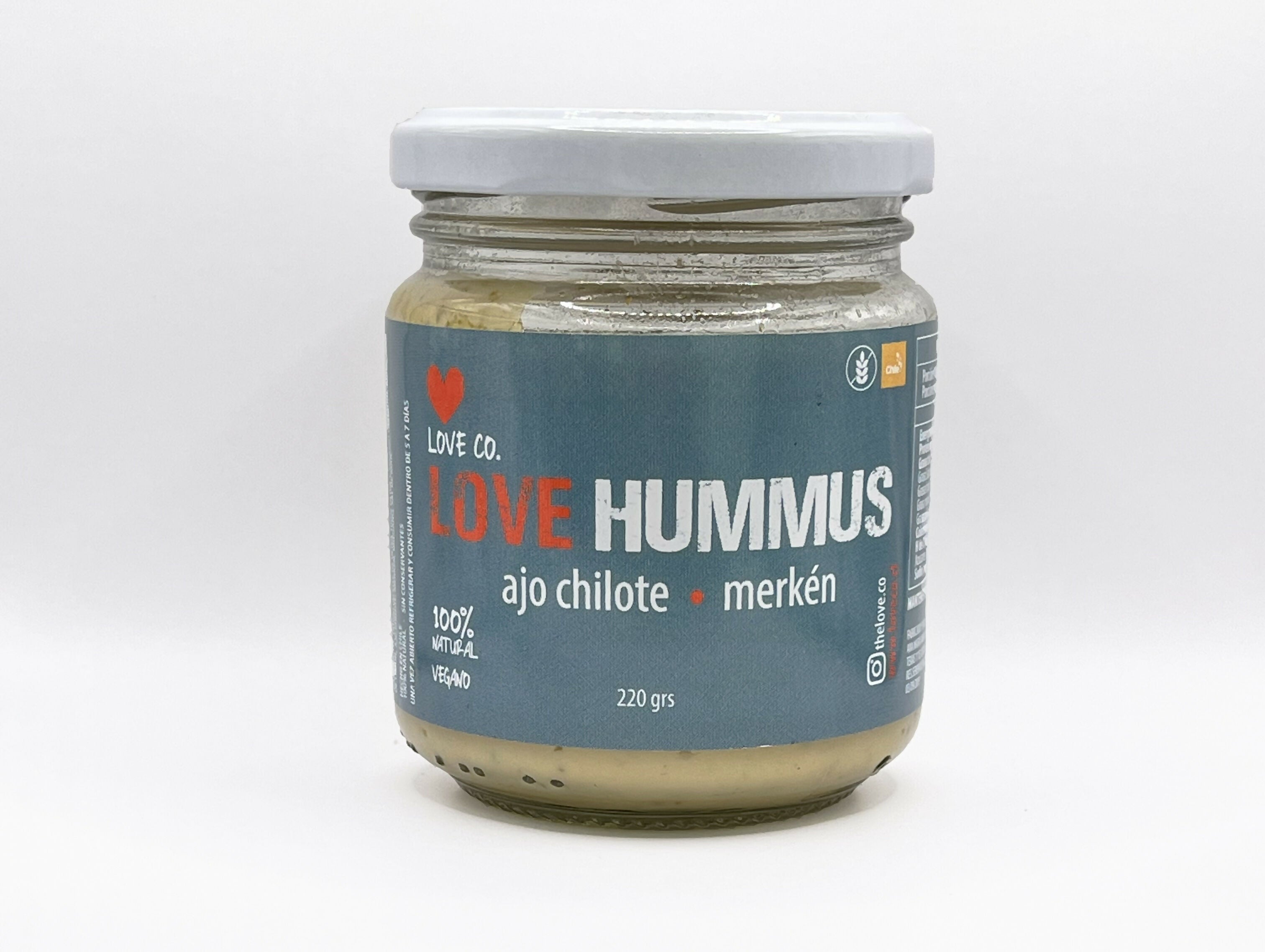 LOVE HUMMUS AJO CHILOTE A