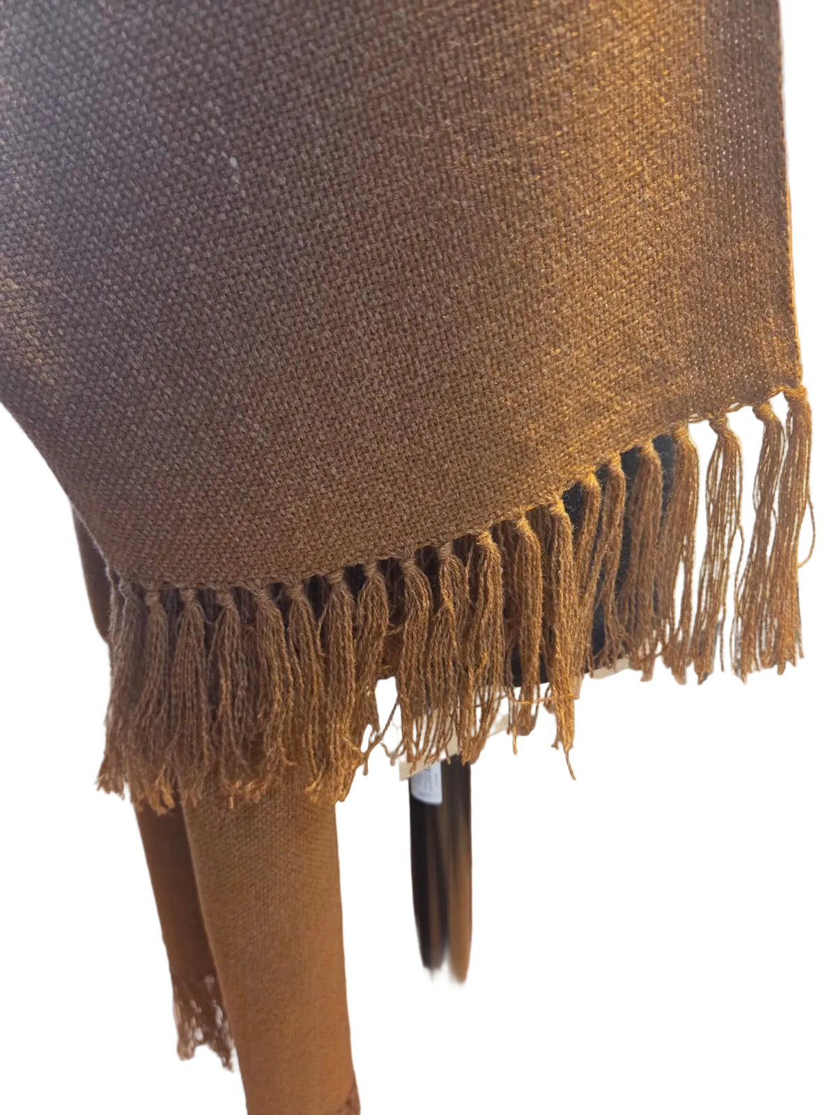 Chal / Piecera / Bufandón con Alpaca  Color Camel