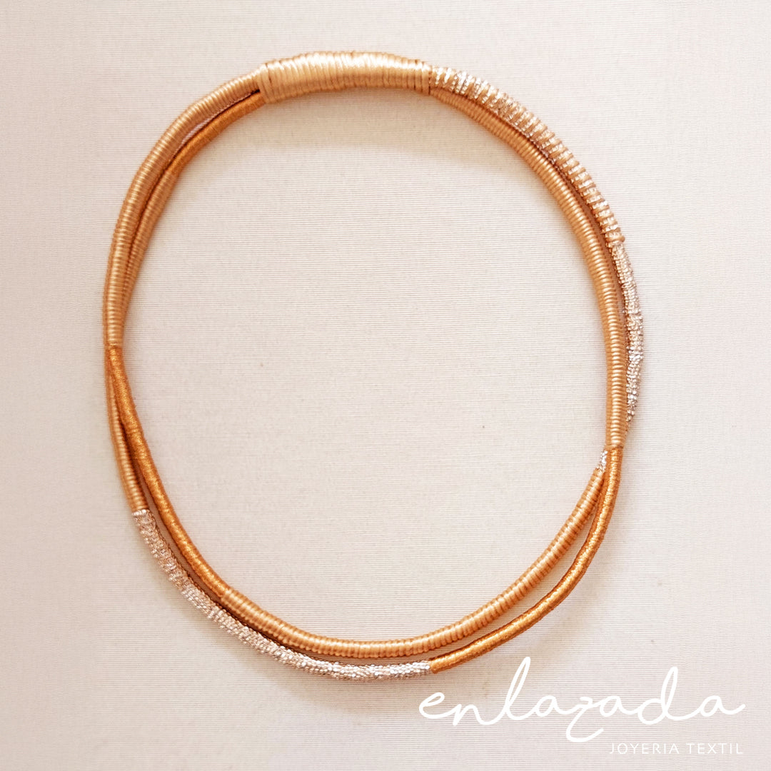 Collar Emma color Cobre