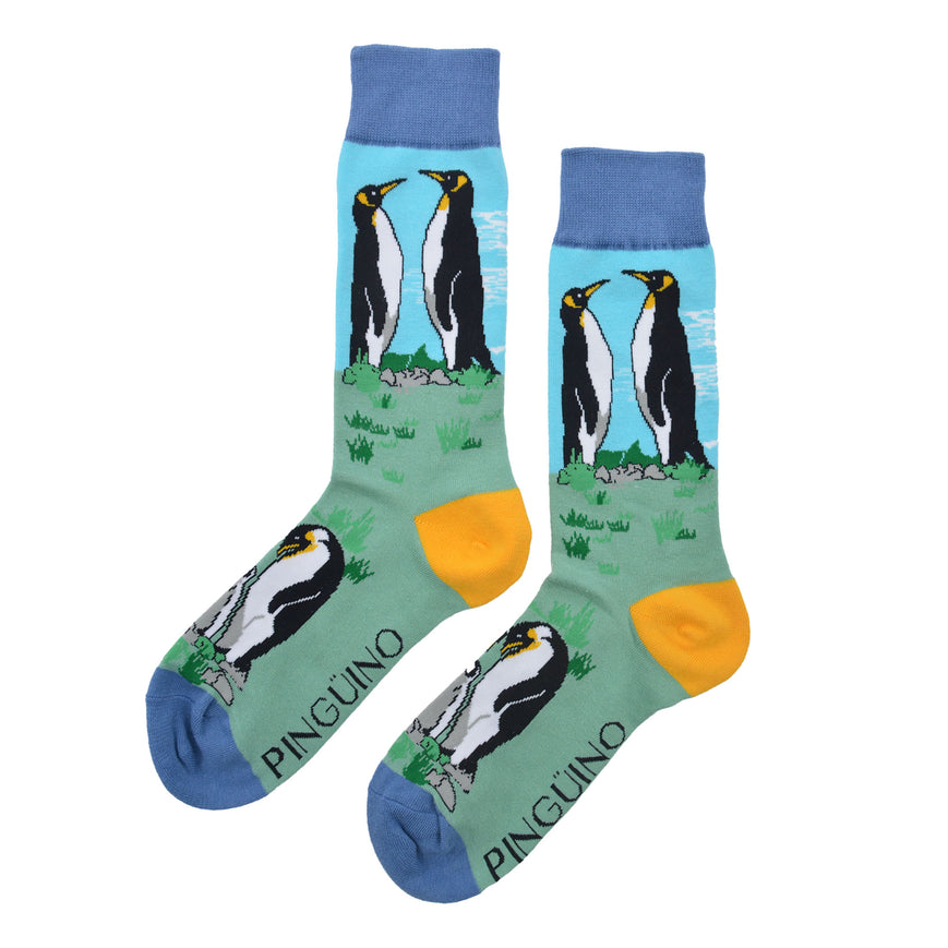 Calcetines Largos Algodón -  Pinguinos Patagonia