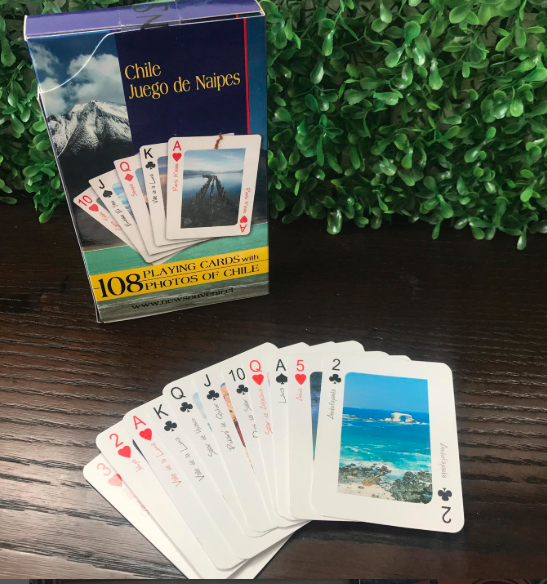 Juego de Naipes Doble Volcanes Norte y Sur