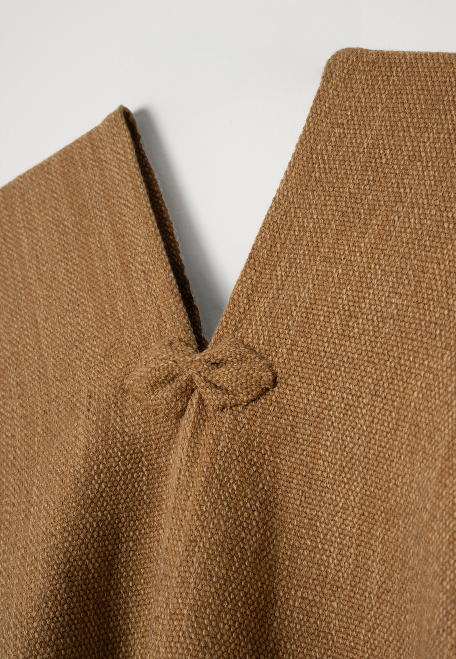 Poncho Tradicional Lana - Beige