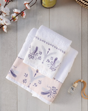 Set de Toalla Mano y Visita Flamenco Azul- ULMMO