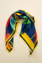 PAÑUELO 100% SEDA NATURAL MAYNA - TIPOGRAFIAS