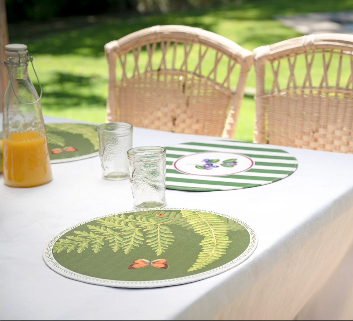 Set de 2 Individuales Puelo – Colección “Creado x Caro Ruiz” - Creado en Chile