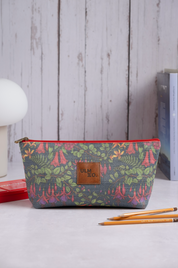 Estuche impermeable copihues M