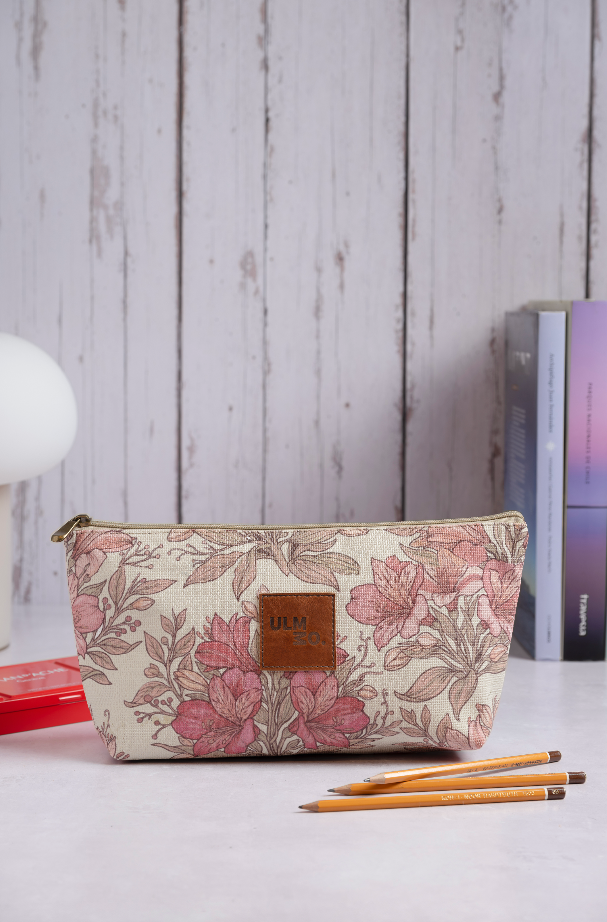 Estuche impermeable flores L