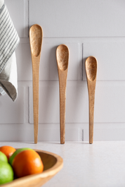 Trío de cucharas de Mañío 25, 30 y 35 cm