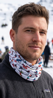 Bandana Multifuncional | Colección Andes & Ski Blanca