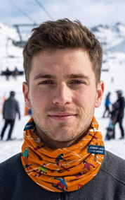 Bandana Multifuncional | Colección Andes & Ski Naranja
