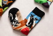 Calcetines Largos Algodón - Pingüinos de Humboldt