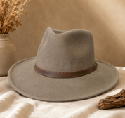 Sombrero paño lana - Color Hazel