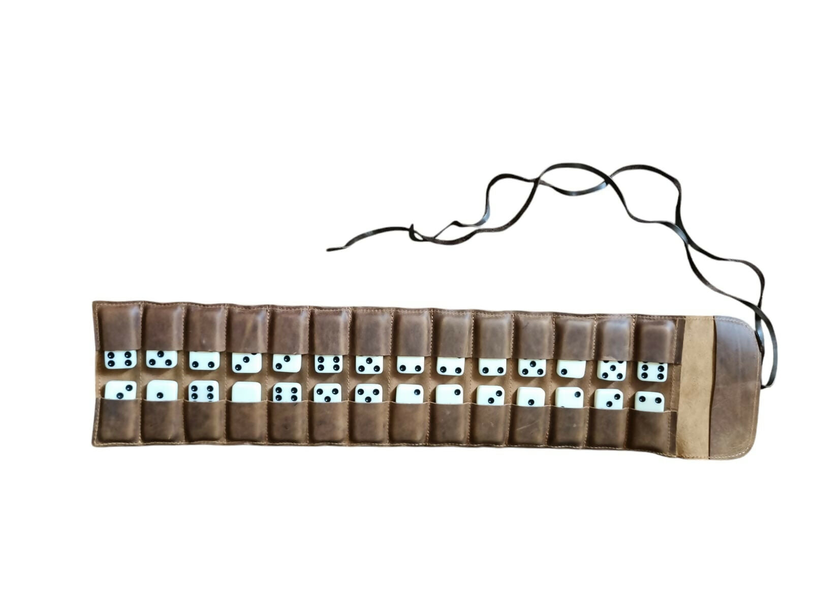 Juego Domino Cuero Graso 4