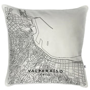 Cojín Mapa Valparaiso - 60 x 60