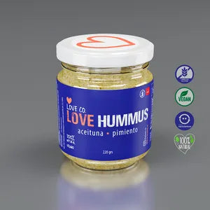 Love Hummus Aceituna Pimiento