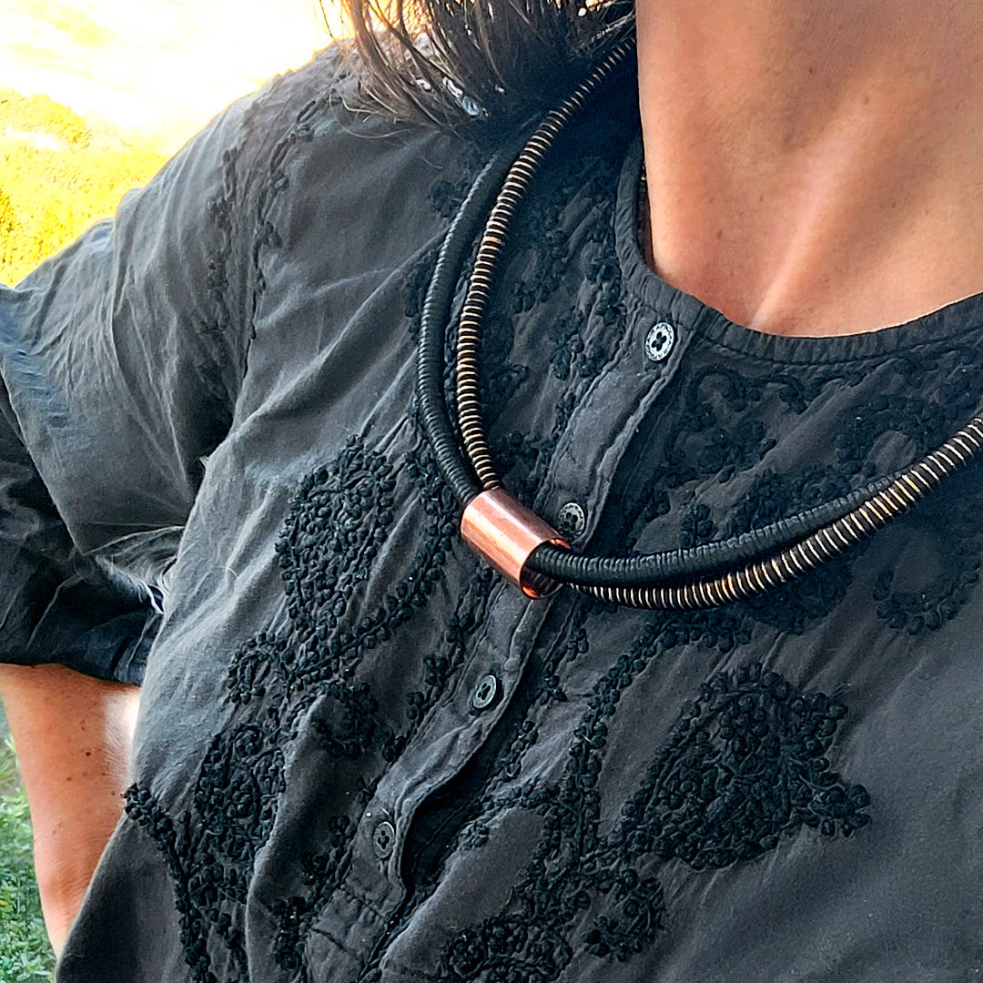 Collar Bianca color Negro