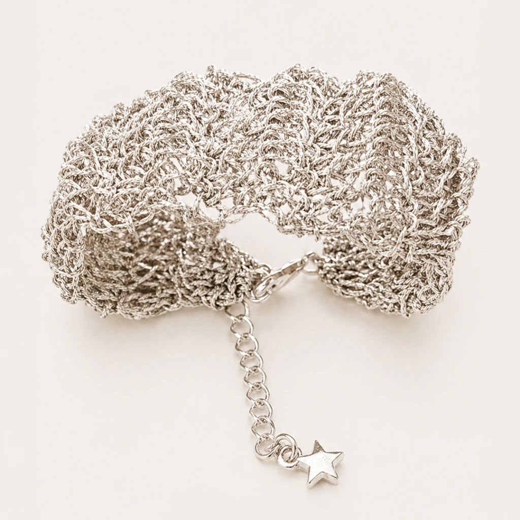 PULSERA MACARENA PLATA