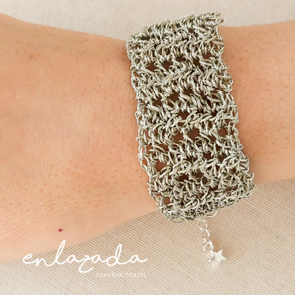 PULSERA MACARENA PLATA