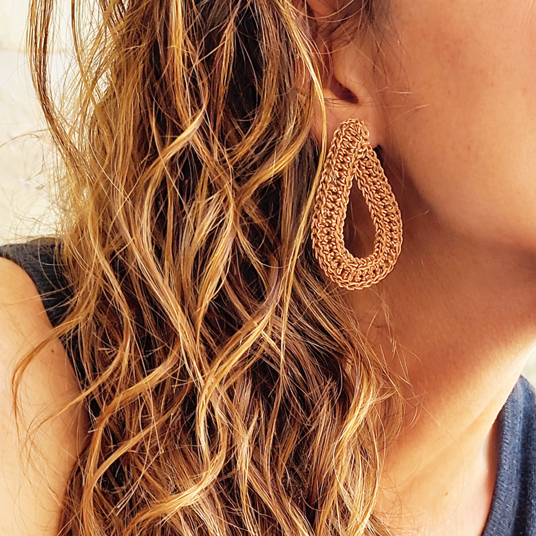 Aros Josefina color Cobre