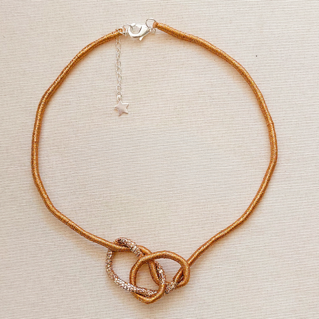 Collar Bernardita Cobre