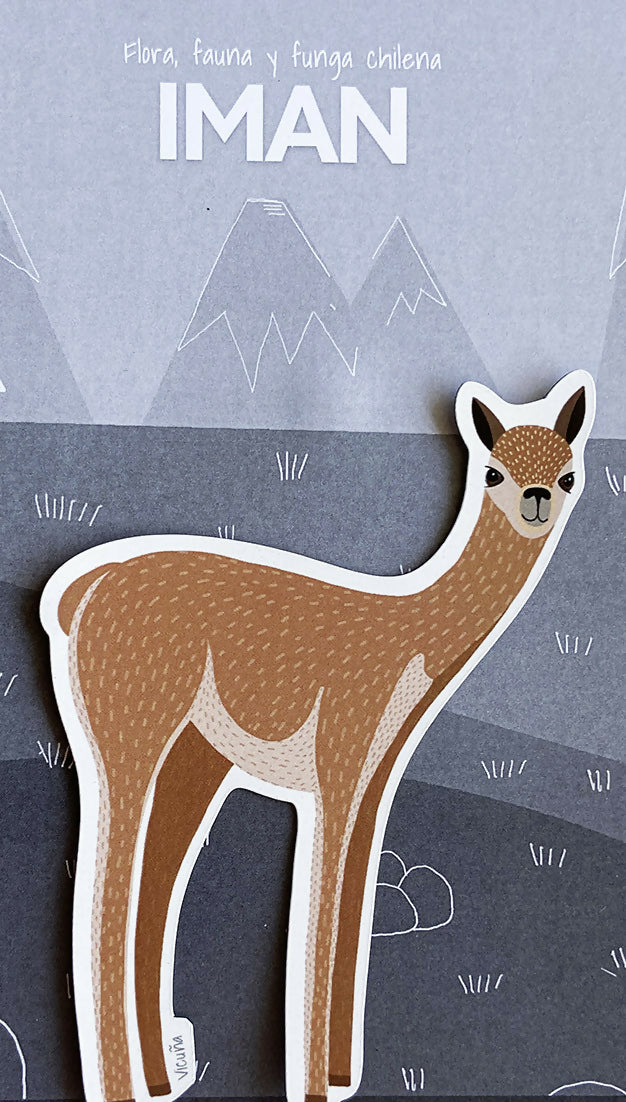 VICUÑA IMAN POST REEL