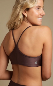 Low Impact Bra Shine Puce