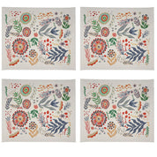 Set de Individuales Color Folk - Linet Natural