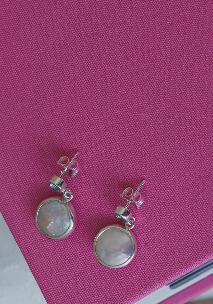 Perla con agua marina