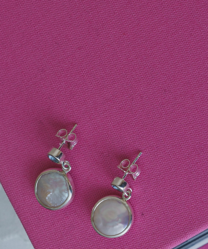 Perla con agua marina