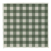 Set 4 Servilletas Vichy Verde - Lino Poliester