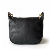 Bandolera de cuero modelo FELICIA Negra