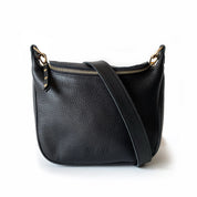Bandolera de cuero modelo FELICIA Negra