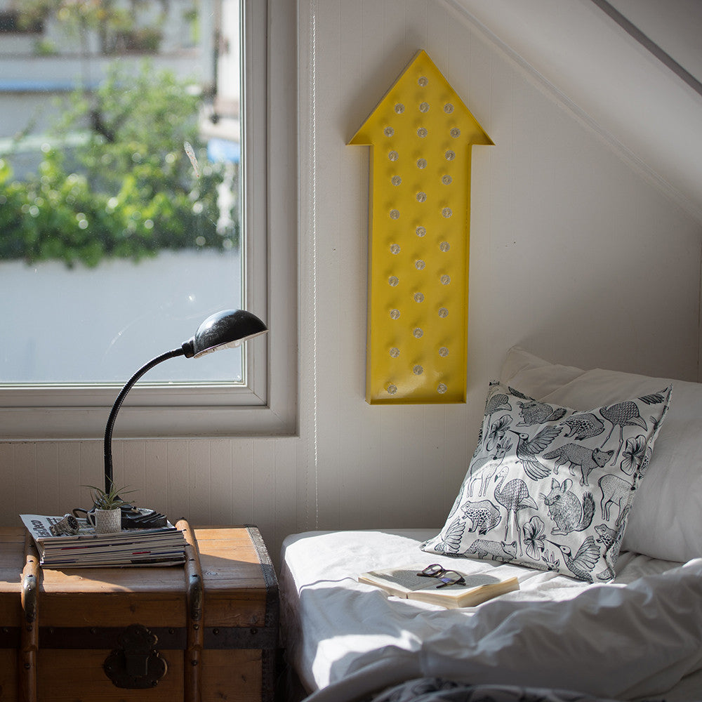 Funda de Cojín Fauna de Chile - Petróleo - Hued hued