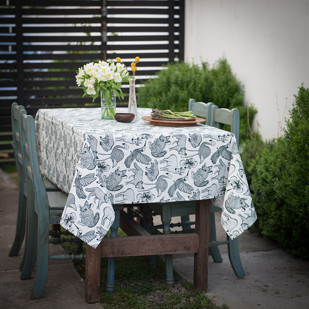 Mantel Fauna de Chile - Petróleo - Hued hued