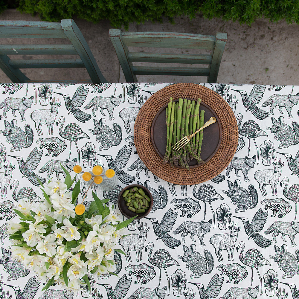 Mantel Fauna de Chile - Petróleo - Hued hued