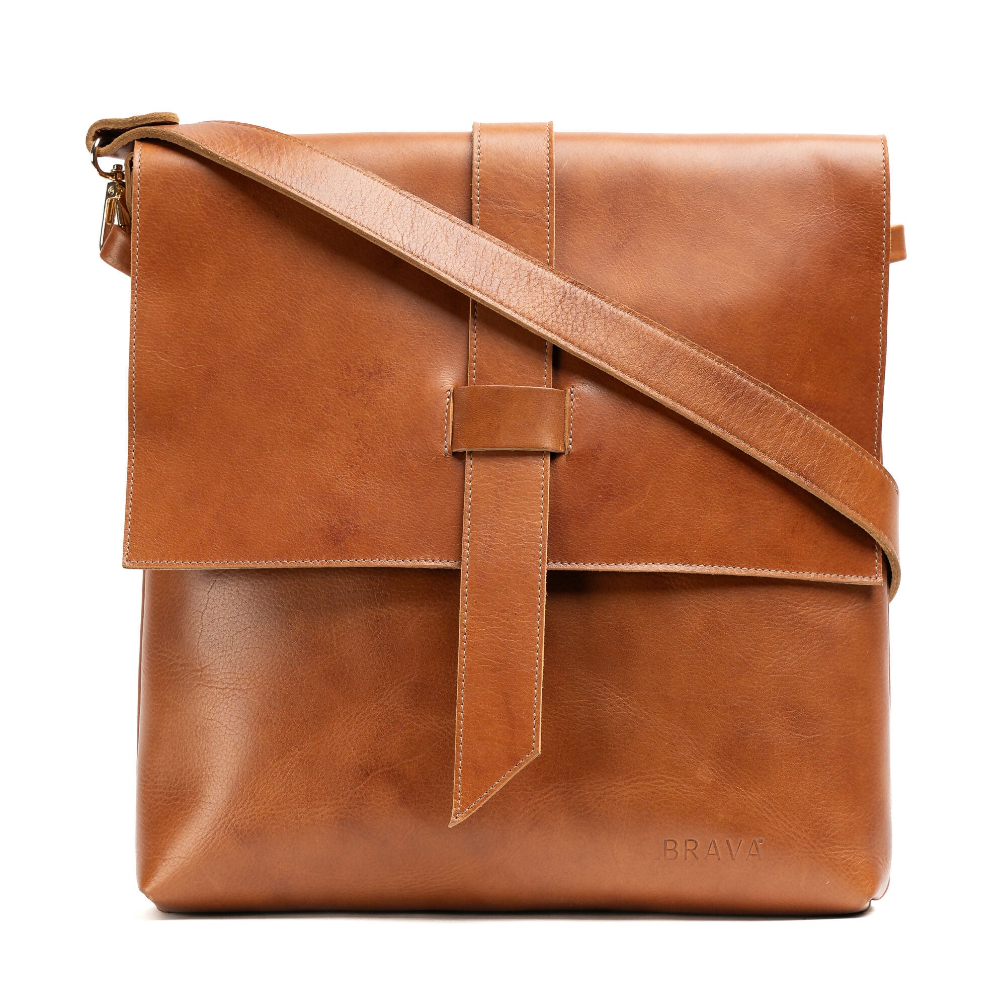 bandolera-cuero-PAZ-tostado-frente