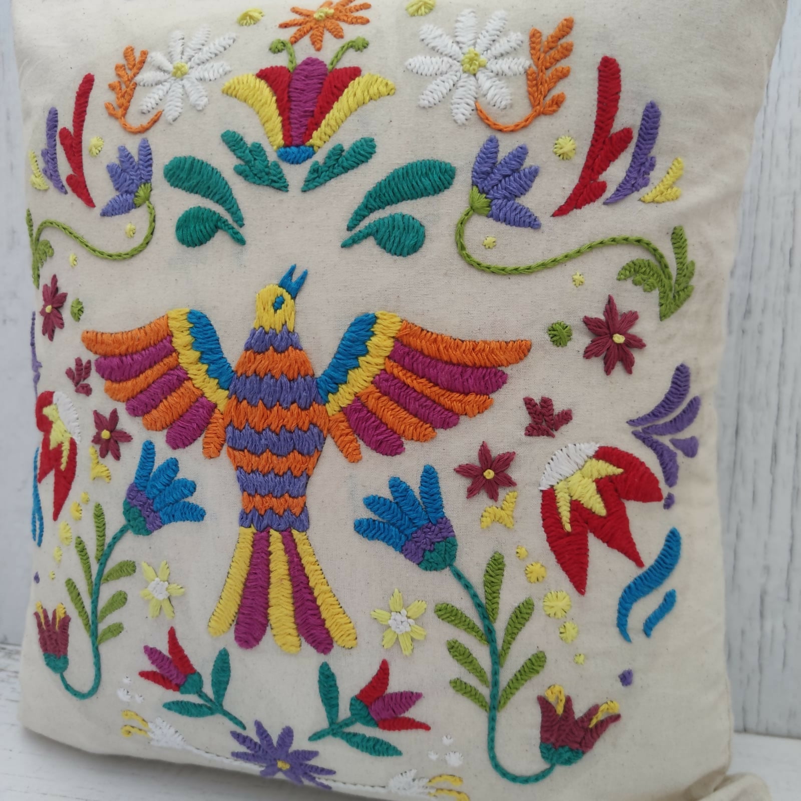 Kit funda de cojín para bordar tenango Jacinta