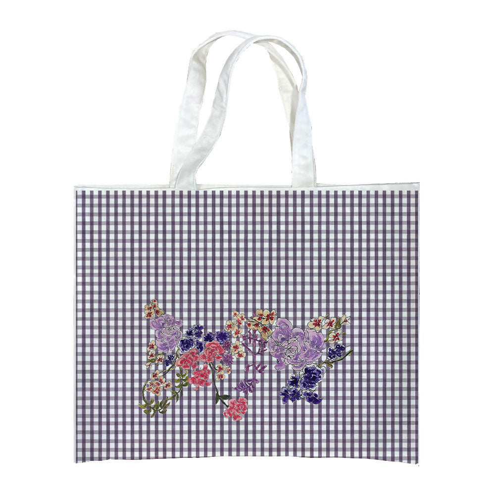 Bolso Peonias Violeta