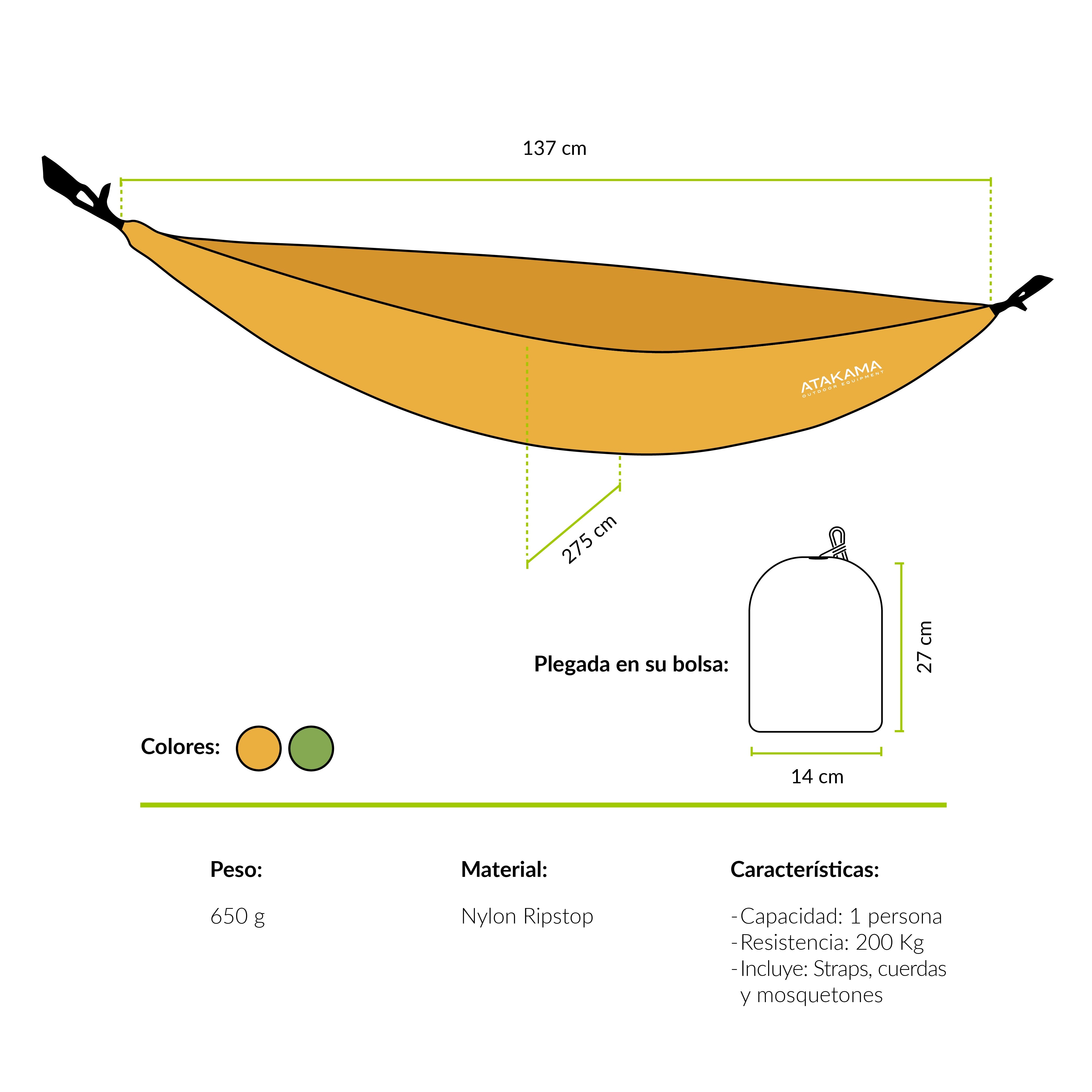 HAMACA SINGLE COIHUE