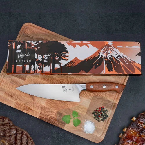 PELLÍN - Cuchillo Chef Acero Alemán Premium Hoja 19 cm