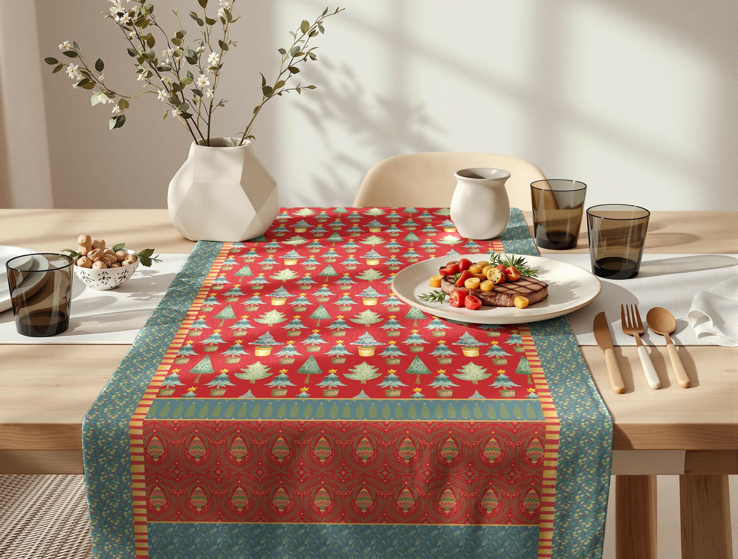 Camino de mes Navidad - Boho