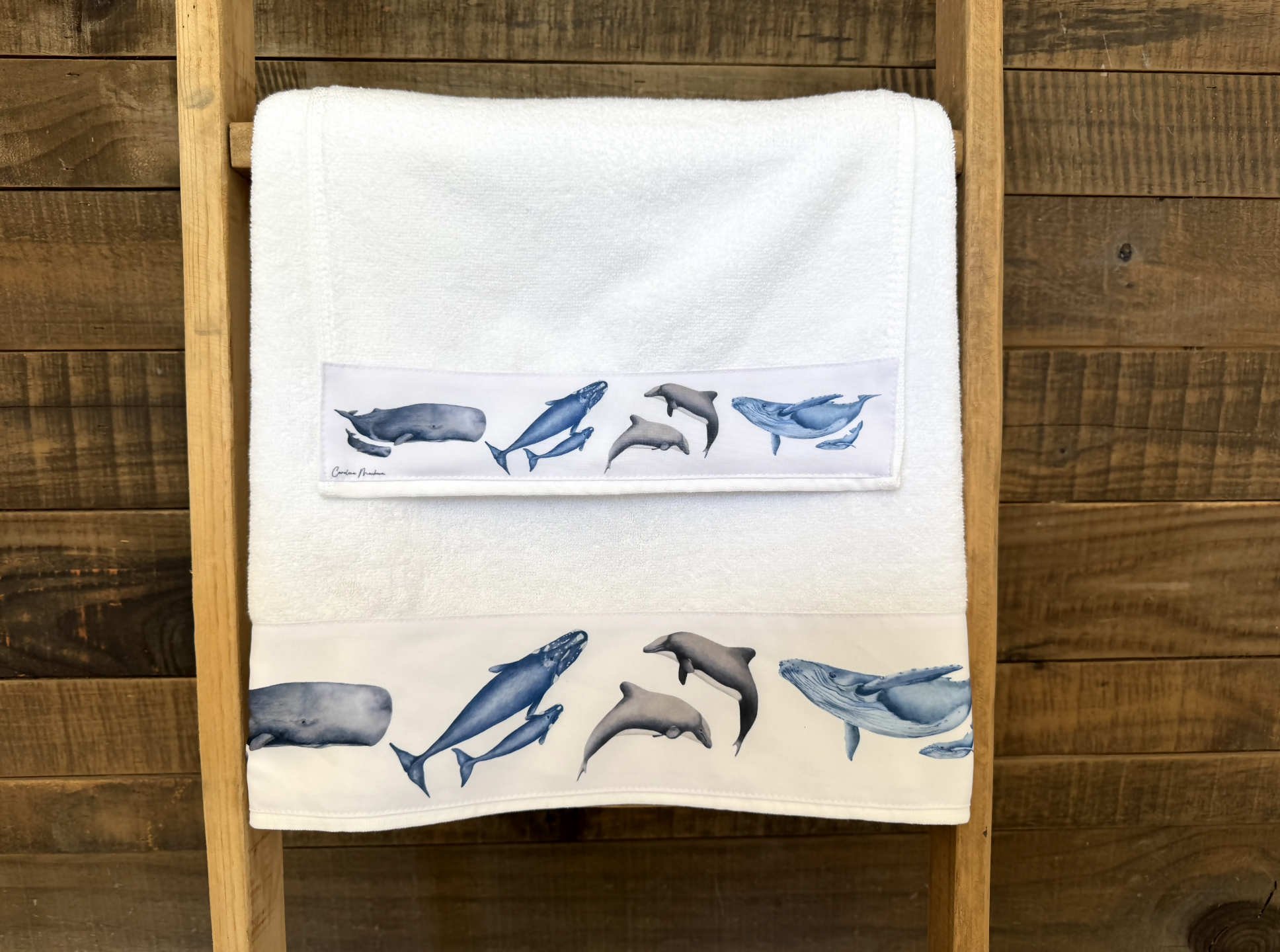 toalla ballena