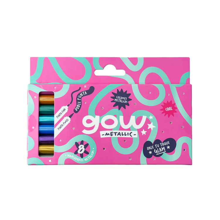 Marcadores Gow Metallic - Creado en Chile