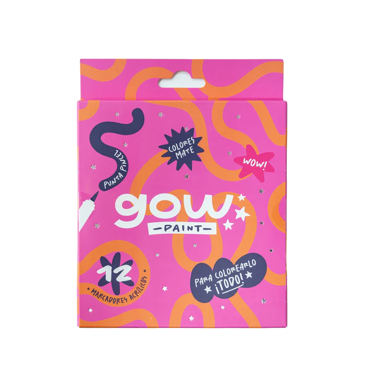 Marcadores Gow Paint - Creado en Chile