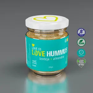 Love Hummus Lenteja Almendra