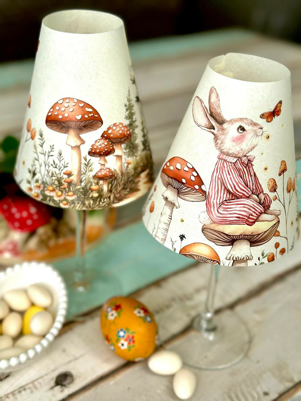 Pantallas para Copas Sueños de Conejo