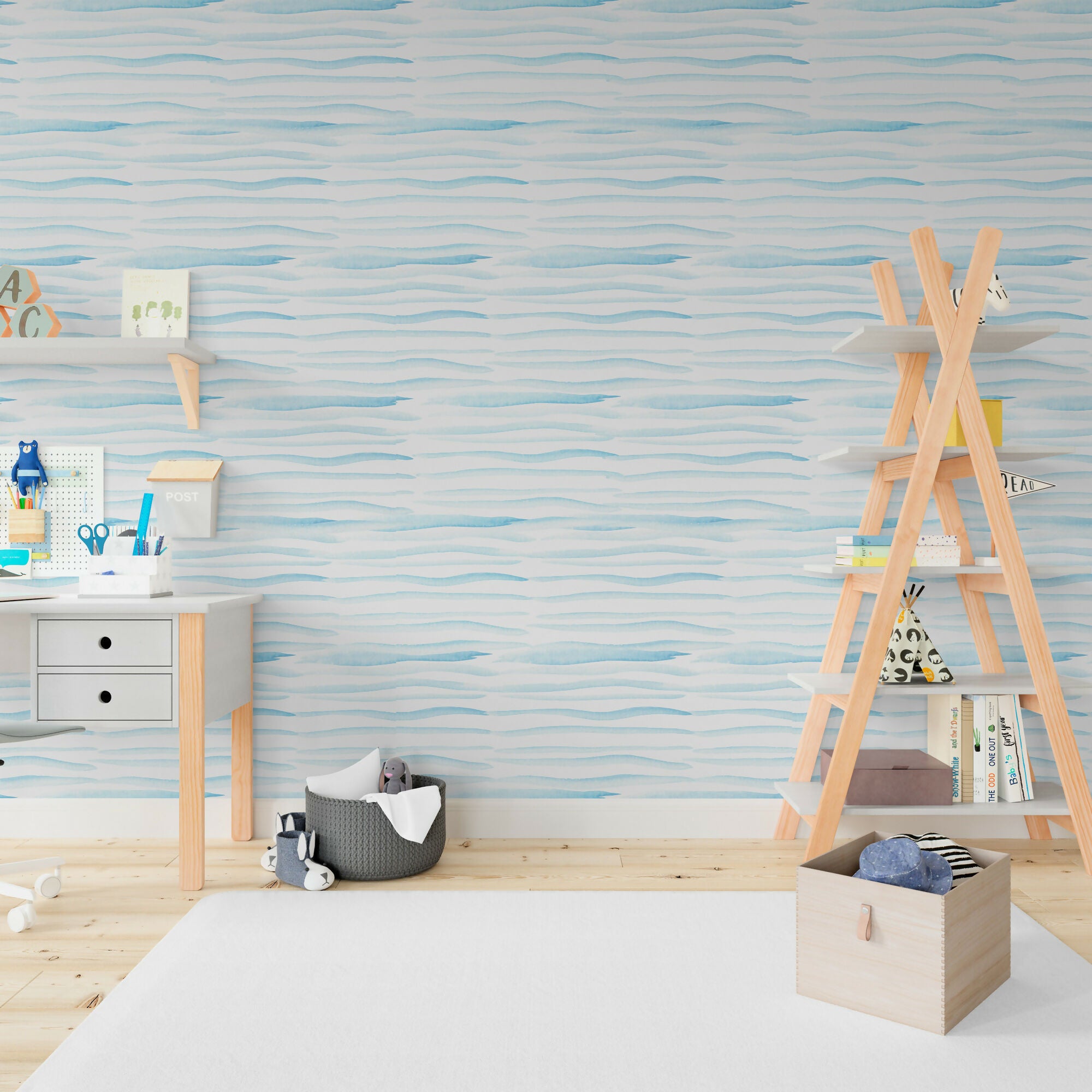 A Pedido Papel Mural Ondas Celestes