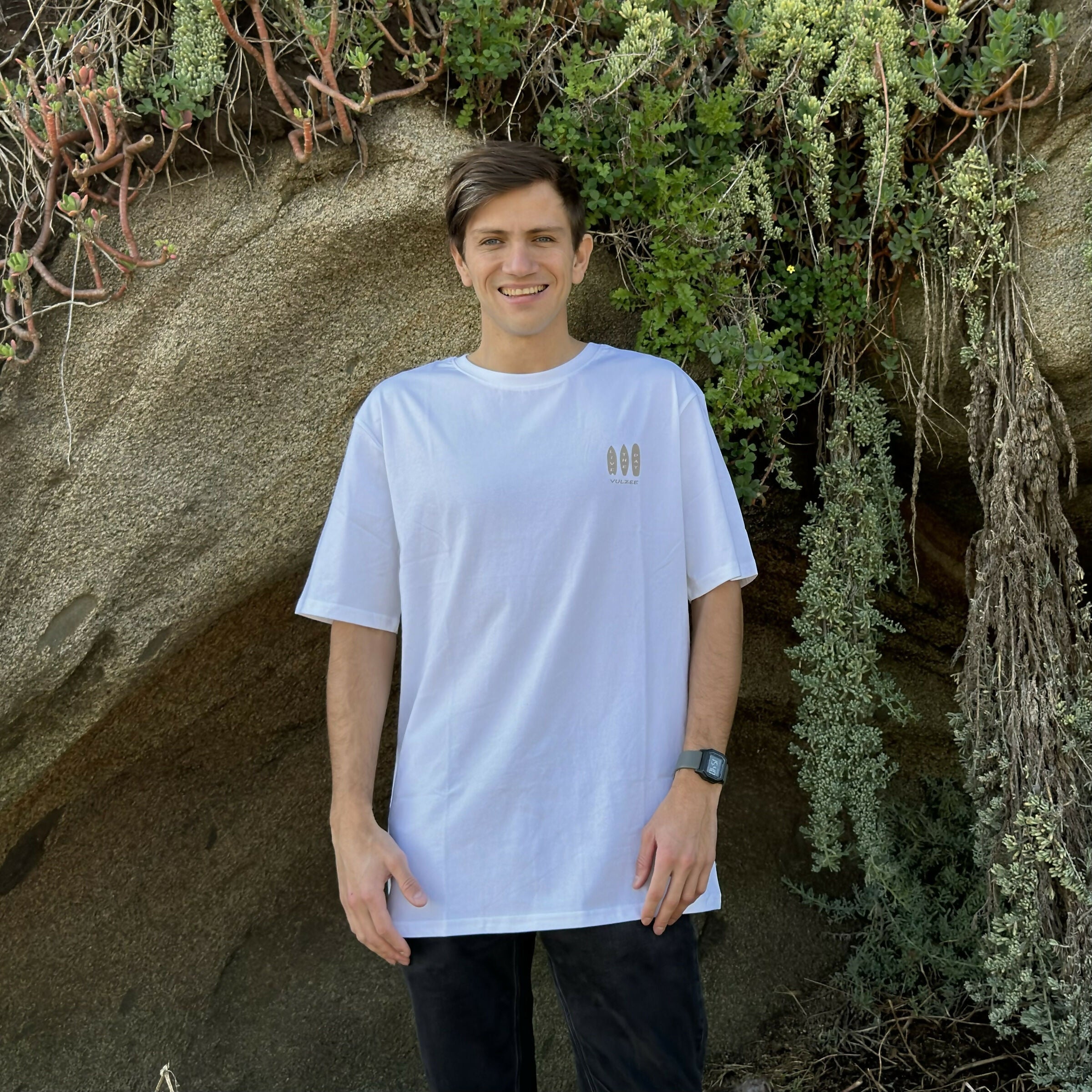 polera mc surfboards blanca